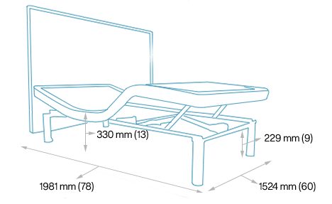 Recliner Bed Queen-4.0-Dimensions