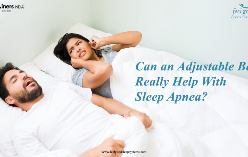 Adjustable Bed for Sleep Apnea